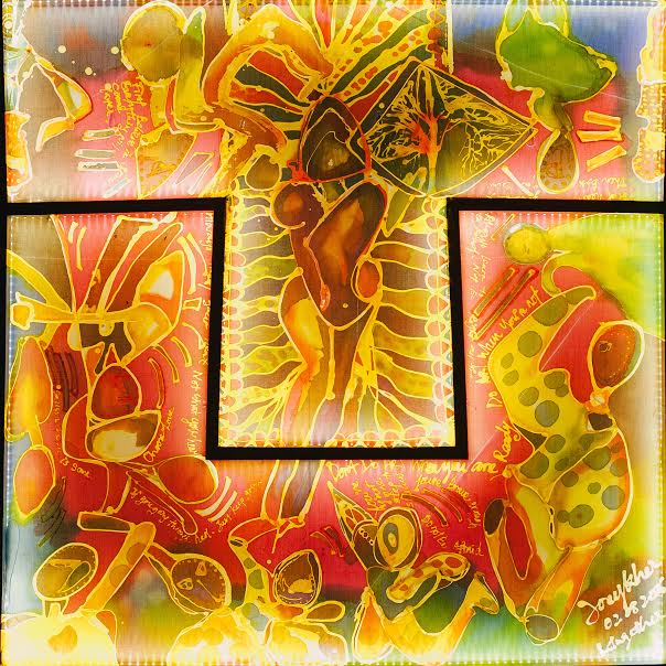 Batik Art "AoTu" 2016 by Joey Kher