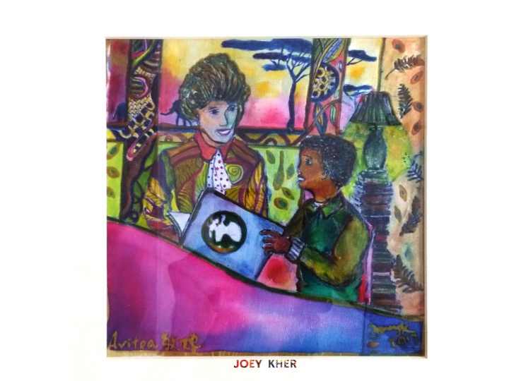 Joey Kher Artist Batik Painting Avitoa africa education