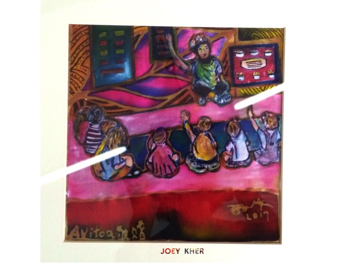 Joey Kher Artist Batik Painting Avitoa africa education3