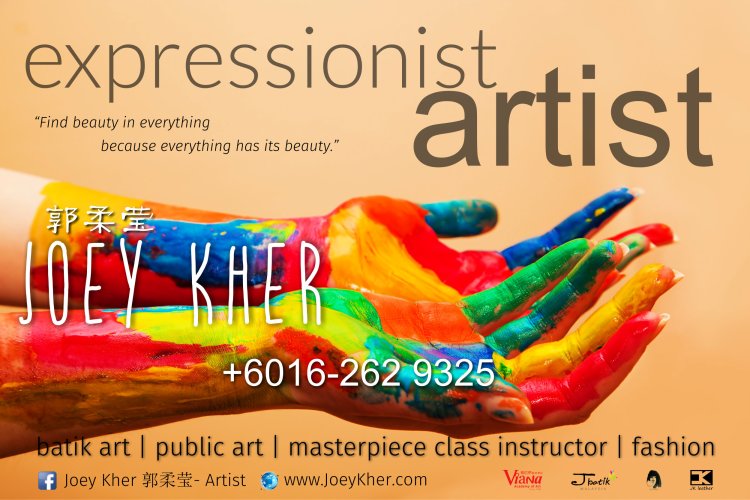Joey Kher Education Viana Academy of Art J Batik Malaysia JK Leather Malaysia Vocal Training MasterPiece Class Workshop A01