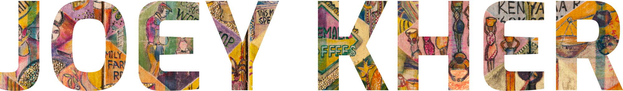 Artist Joey Kher Logo Mark Batik Art A01