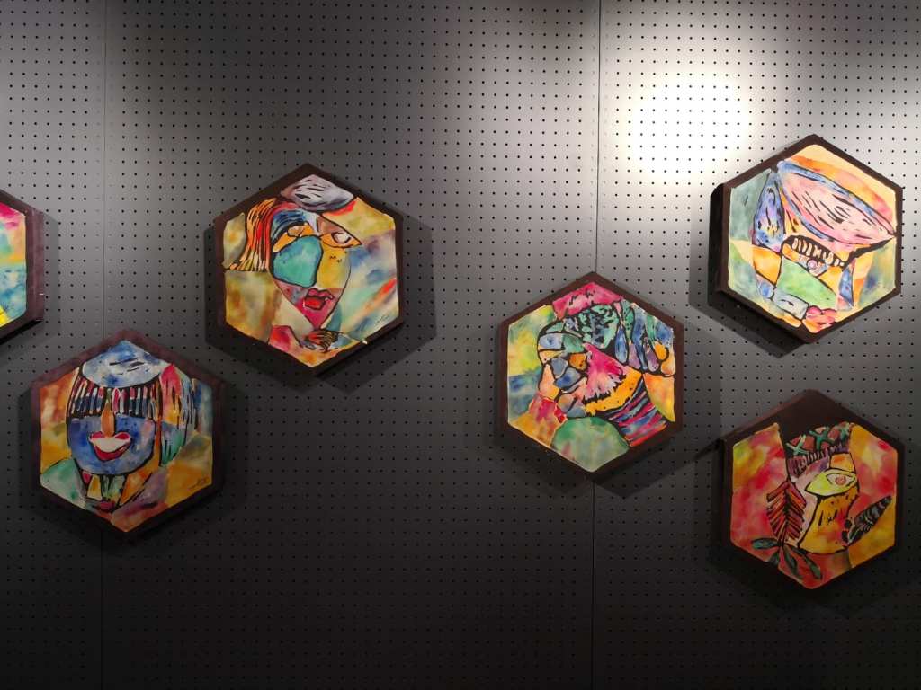 Ten abstract Portraits by Joey Kher