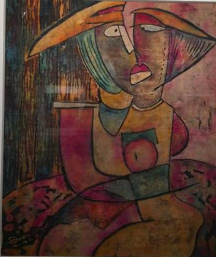 Batik "Sailor" 2018 by Joey Kher